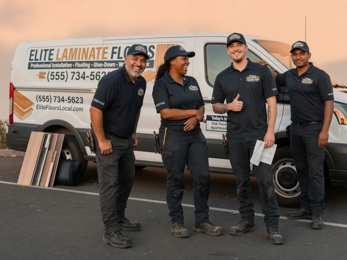Laminate flooring installation company in Flat Rock, IL